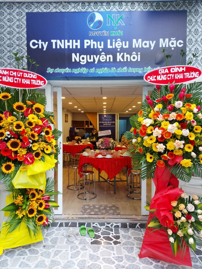 Đặt tiệc khai trương công ty Nguyên Khôi Phường Tân Phú, Quận 7