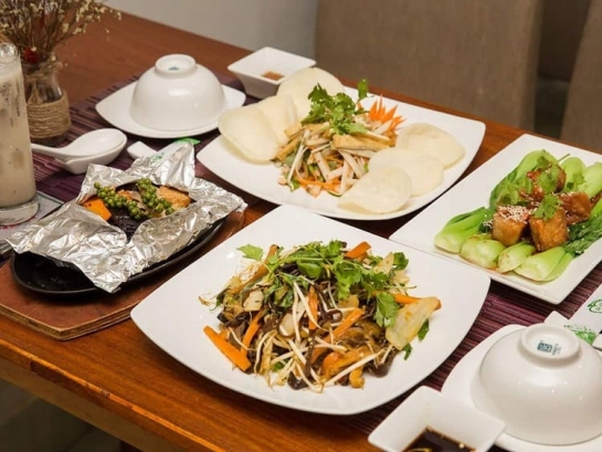 Dịch vụ nấu cỗ chay trọn gói và đặt tiệc chay tại nhà ngày rằm